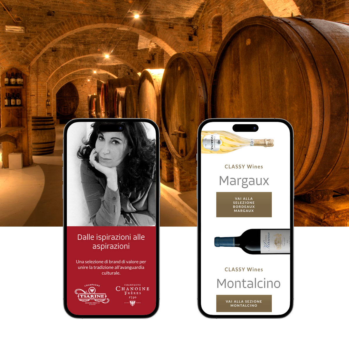 Classy Wines Presentazione mobile